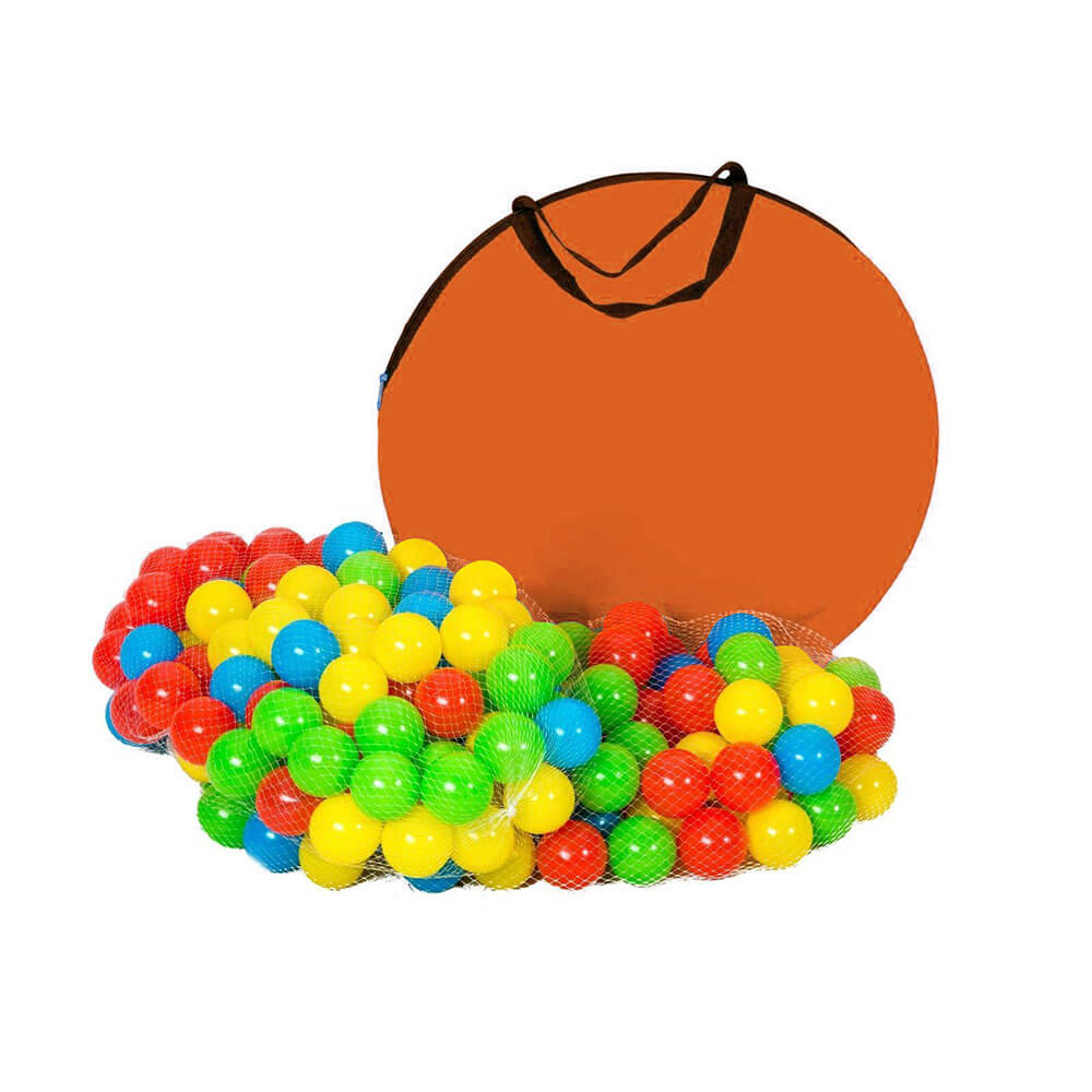 Play tent with tunnel, 200 gift balls-4