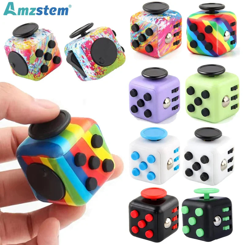 Fidget Cube Antistress Spinner Toy for Anxiety-0