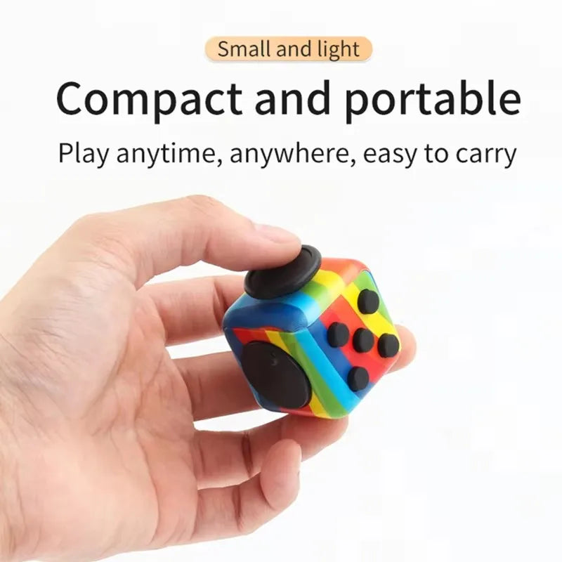 Fidget Cube Antistress Spinner Toy for Anxiety-3