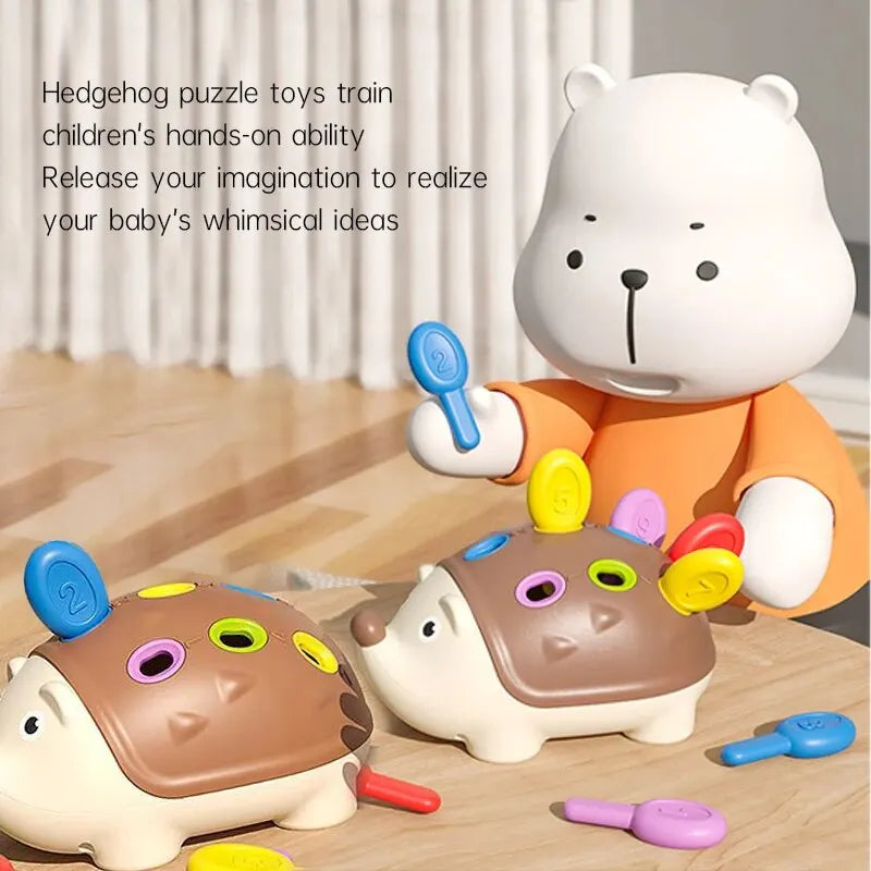 Hedgehog Montessori Toy-1