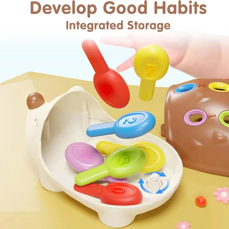 Hedgehog Montessori Toy-4